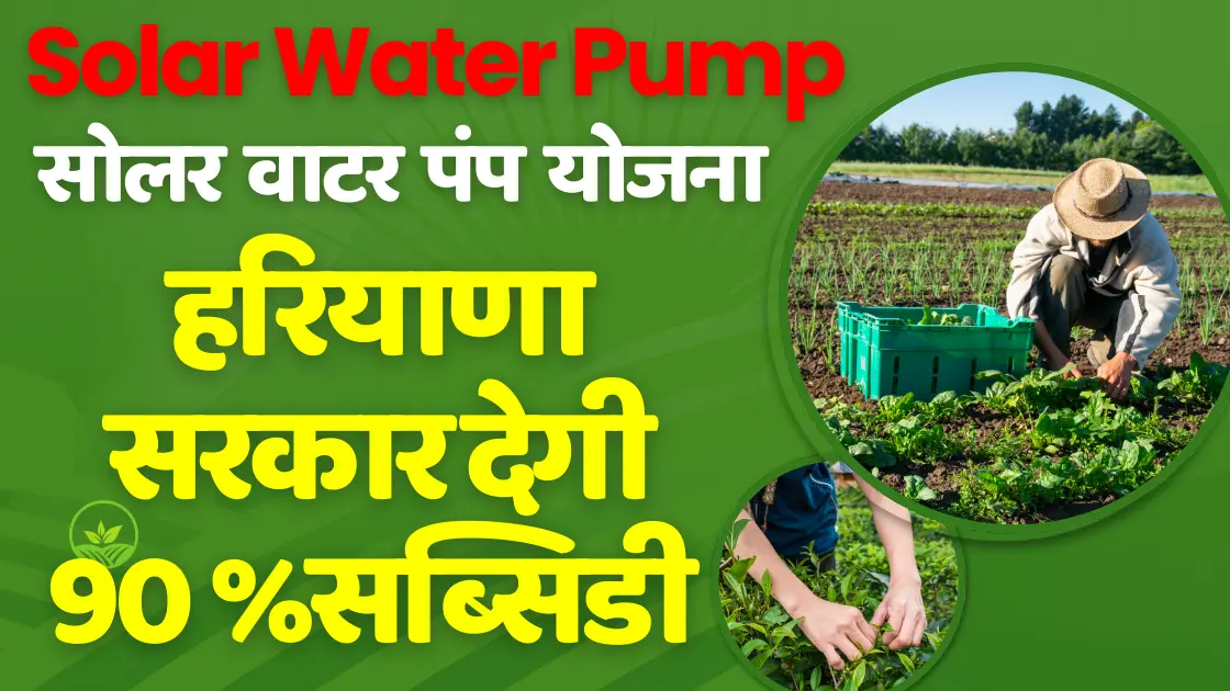 Solar Water Pump Yojana Haryana | सोलर वाटर पंप योजना हरियाणा