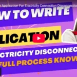 how to write application for permanent line disconnection