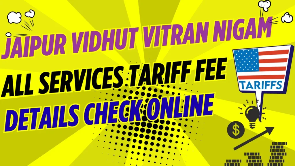 Jaipur Vidhut Vitran Nigam Ltd Tariff Details