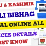 Jammu & Kashmir Bijali Bibhag Online All Services Details