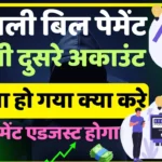 Bijali Bill Payment Done on Another Account by Mistake Solutions